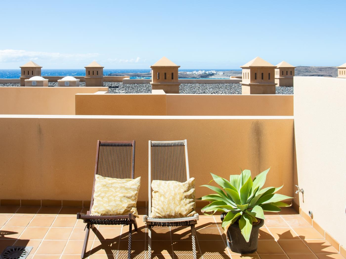 Nice terrace apartment, shared pool - PORÍS 2 in Porís de Abona