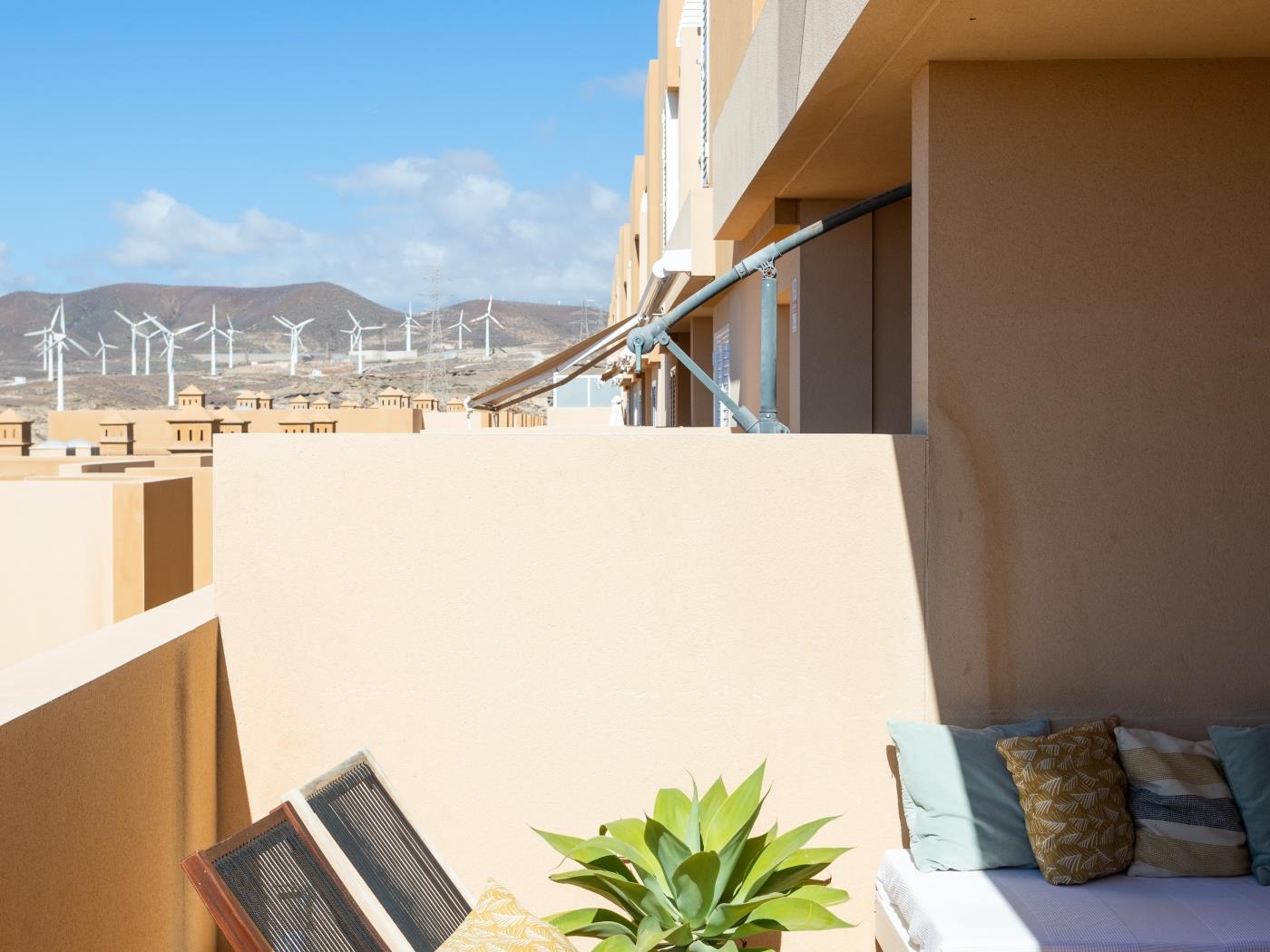 Nice terrace apartment, shared pool - PORÍS 2 in Porís de Abona