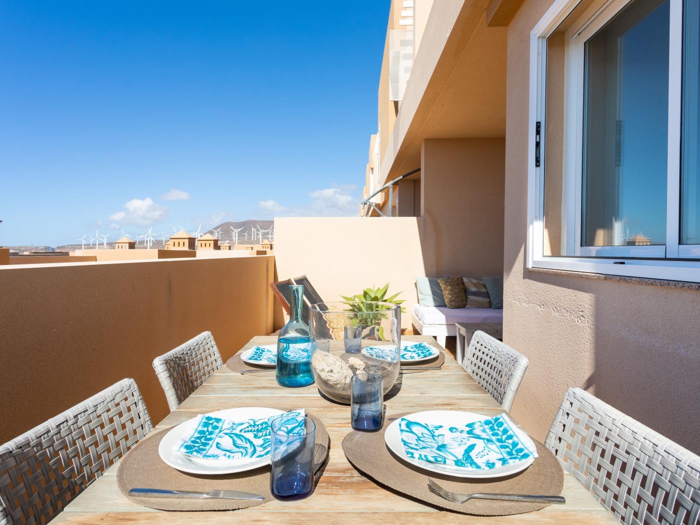 Nice terrace apartment, shared pool - PORÍS 2 in Porís de Abona