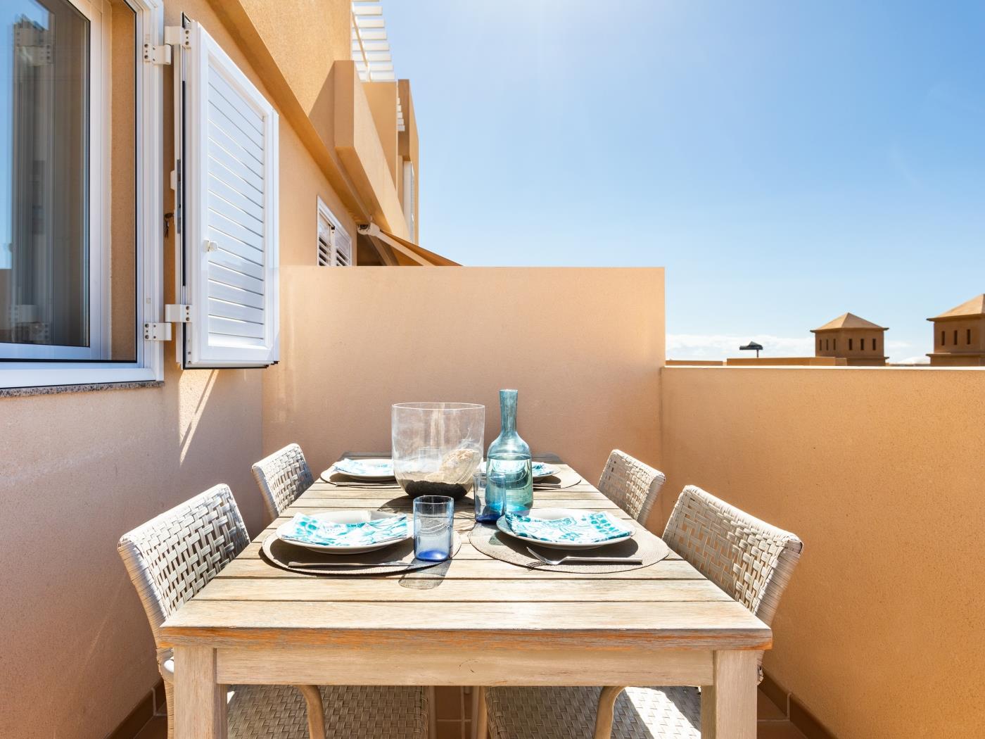Nice terrace apartment, shared pool - PORÍS 2 in Porís de Abona