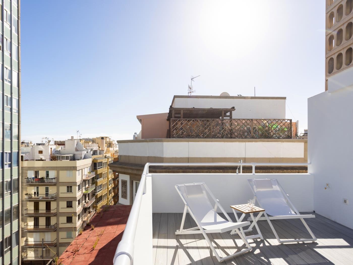 Chayofa Suites, spectacular penthouse with terrace in Santa Cruz de Tenerife