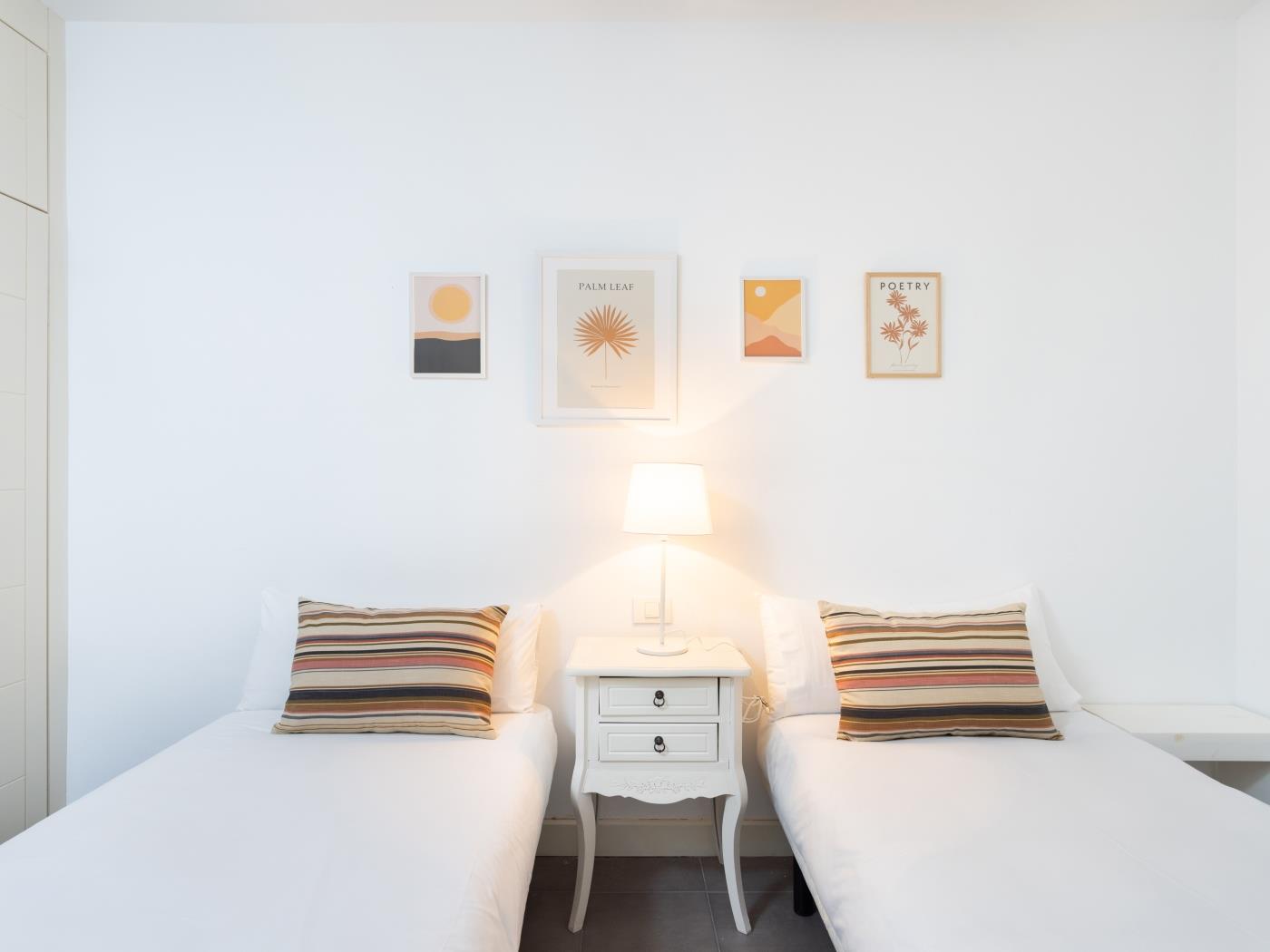 Apartment on the beach, work area and private parking - PillowAbroad in Porís de Abona